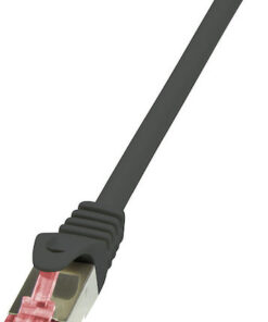 LogiLink S/FTP Cat.6 Καλώδιο Δικτύου Ethernet 3m Μαύρο 1τμχ CQ2063S