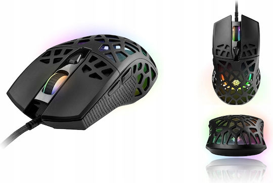 Tracer Gamezone Reika RGB Gaming Ποντίκι 7200 DPI Μαύρο - Image 2