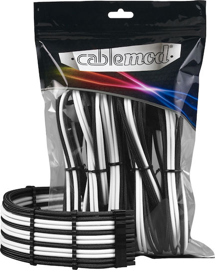Cablemod - Cable 0.25m Λευκό CM-PCAB-BKIT-NKKW-3PK-R - Image 2