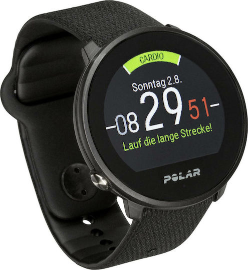 Polar Unite Αδιάβροχο Smartwatch με Παλμογράφο (Μαύρο) - Image 6