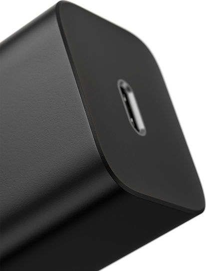Baseus Φορτιστής με Θύρα USB-C και Καλώδιο USB-C - Lightning 20W Power Delivery Μαύρος (Super Si) - Image 6
