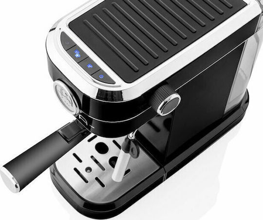 ETA Storio 6181 90020 Μηχανή Espresso 1350W Πίεσης 20bar Μαύρη - Image 2