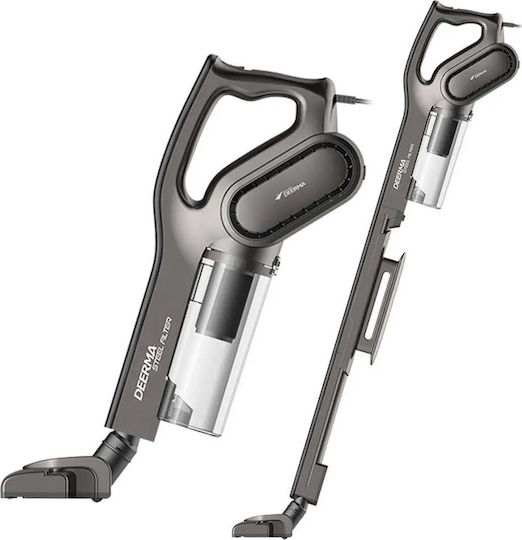 Deerma Ηλεκτρική Σκούπα 2 σε 1 Stick & Χειρός 600W Γκρι DX700S - Image 2