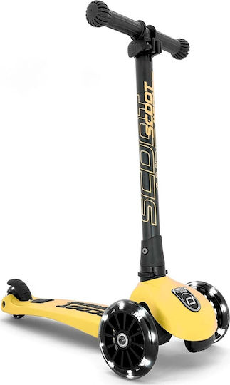 Scoot & Ride Παιδικό Πατίνι Αναδιπλούμενο Highwaykick 3 Τρίτροχο για 3-6 Ετών Κίτρινο 96358