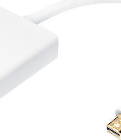 Alternative view of LogiLink Μετατροπέας mini DisplayPort male σε HDMI female Λευκό 1τμχ CV0036B