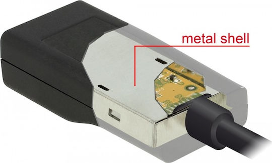 DeLock 63923 Μετατροπέας VGA female σε USB-C male - Image 2