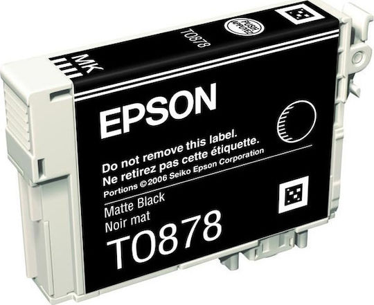 Epson T0878 Γνήσιο Μελάνι Εκτυπωτή InkJet Matte Μαύρο (C13T08784010 C13T08784020) - Image 2