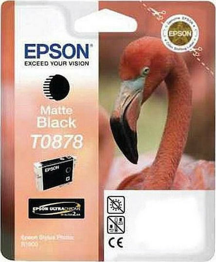 Epson T0878 Γνήσιο Μελάνι Εκτυπωτή InkJet Matte Μαύρο (C13T08784010 C13T08784020) - Image 3