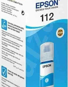 Epson 112 Γνήσιο Μελάνι Εκτυπωτή InkJet Κυανό (C13T06C24A)