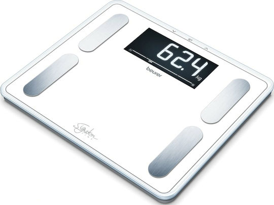 Beurer Ψηφιακή Ζυγαριά 200kg με Λιπομετρητή Λευκή 03101 - Image 2