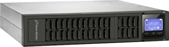 Powerwalker VFI 2000 CRM LCD UPS On-Line 2000VA 1600W με 4 IEC Πρίζες - Image 6