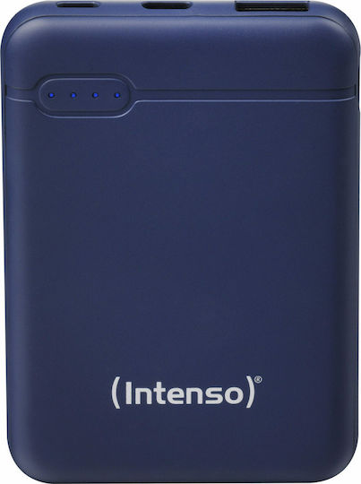 Intenso XS Power Bank 5000mAh με Θύρα USB-A και Θύρα USB-C Μπλε - Image 3