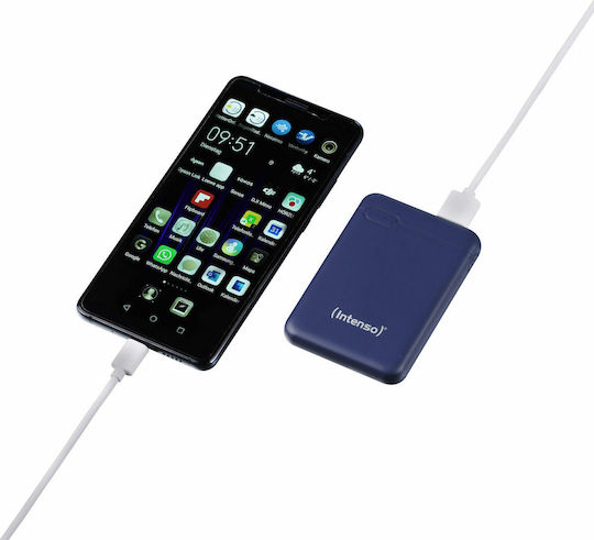 Intenso XS Power Bank 5000mAh με Θύρα USB-A και Θύρα USB-C Μπλε - Image 6