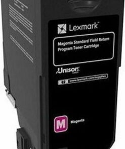 Lexmark 74C2SM0 Γνήσιο Toner Laser Εκτυπωτή Ματζέντα Return Program 7000 Σελίδων
