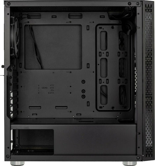 Kolink Void X Gaming Midi Tower Κουτί Υπολογιστή με RGB Φωτισμό Μαύρο - Image 5