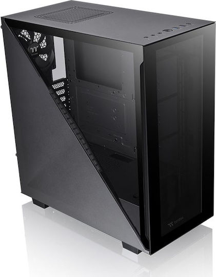 Thermaltake Divider 300 TG Gaming Midi Tower Κουτί Υπολογιστή με Πλαϊνό Παράθυρο Μαύρο - Image 5