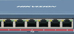 Alternative view of Hikvision DS-3E0310HP-E Unmanaged L2 PoE Switch με 7 Θύρες Gigabit (1Gbps) Ethernet