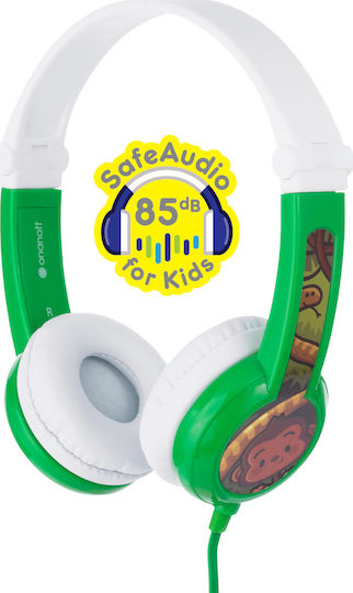 BuddyPhones Discover Ενσύρματα Παιδικά On Ear Ακουστικά Πράσινα - Image 2