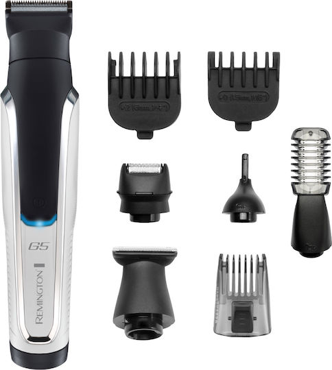 Remington Graphite Series G5 Σετ Επαναφορτιζόμενης Κουρευτικής Μηχανής Ασημί PG5000 - Image 2