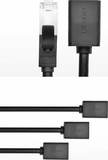 Ugreen F/FTP Cat.6 Καλώδιο Δικτύου Ethernet 3m Μαύρο 1τμχ 11282 - Image 6
