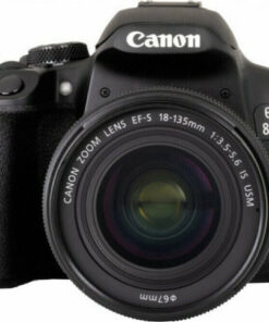 Canon DSLR Φωτογραφική Μηχανή EOS 850D Crop Frame Kit (smc DA 18-135mm F3.5-5.6 ED AL [IF] DC WR) Black