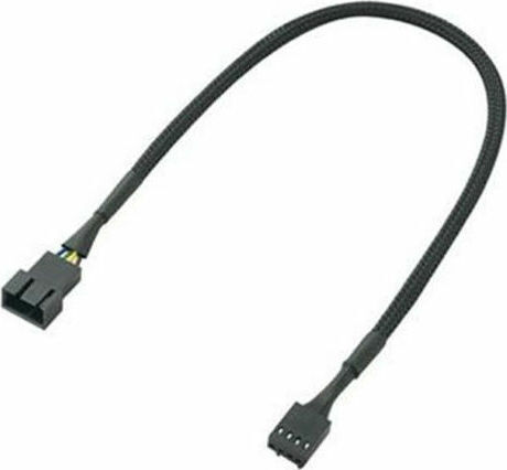 Akasa 4-Pin Molex - 4-Pin Molex Cable 0.3m Μαύρο AK-CBFA01-30 - Image 2