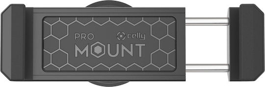 Celly AirVent Holder Βάση Κινητού Αυτοκινήτου 6.5" - 6.5" με Ρυθμιζόμενα Άγκιστρα Μαύρη - Image 3