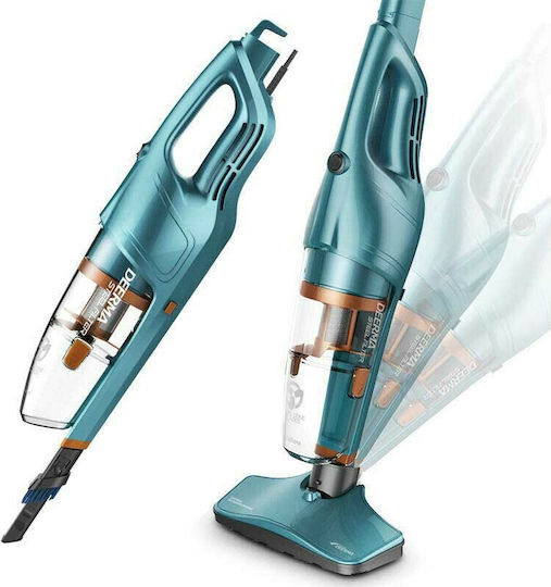 Deerma DEM-DX900 Ηλεκτρική Σκούπα 2 σε 1 Stick & Χειρός 600W Τιρκουάζ - Image 2