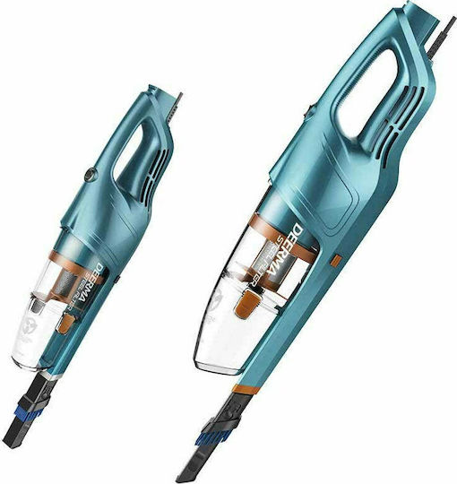Deerma DEM-DX900 Ηλεκτρική Σκούπα 2 σε 1 Stick & Χειρός 600W Τιρκουάζ - Image 3