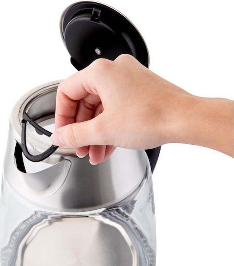 ETA Crystela Premium Βραστήρας 1.5lt 2200W Ασημί - Image 5