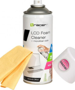 Tracer Cleaner + Microfiber Cloth 400ml Αφρός 400ml TRASRO42106