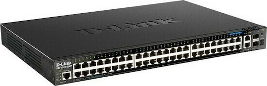 D-Link DGS-1520-52MP Managed L3 PoE+ Switch με 44 Θύρες Gigabit (1Gbps) Ethernet και 2 SFP Θύρες - Image 3