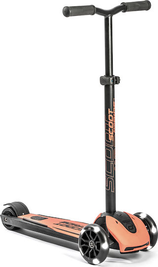 Scoot & Ride Παιδικό Πατίνι Highwaykick 5 LED Τρίτροχο για 5+ Ετών Πορτοκαλί 96436