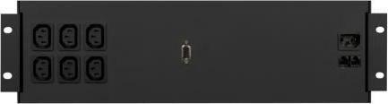 Ever Sinline 2000 19" 3U UPS Line-Interactive 2000VA 1300W με 6 IEC Πρίζες - Image 2