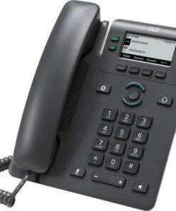 Cisco 6821 Ενσύρματο Τηλέφωνο IP 2 γραμμών Μαύρο