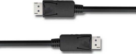 Qoltec Cable DisplayPort male - DisplayPort male 3m Μαύρο (50374) - Image 2