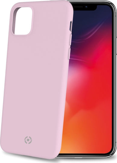 Celly Feeling Back Cover Σιλικόνης Ροζ (iPhone 11 Pro) FEELING1000PK - Image 4