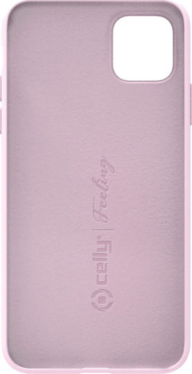 Celly Feeling Back Cover Σιλικόνης Ροζ (iPhone 11 Pro) FEELING1000PK - Image 2