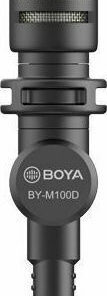 Boya BY-M100D Πυκνωτικό Μικρόφωνο Lightning Shock Mounted Δημοσιογραφικό