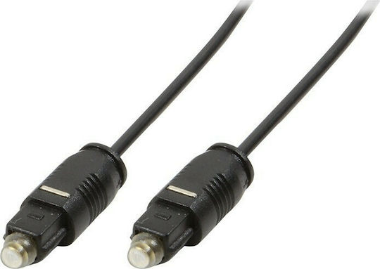 LogiLink Optical Audio Cable TOS male - TOS male Μαύρο 1m (CA1006) - Image 2