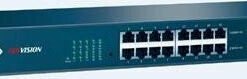 Alternative view of Hikvision DS-3E0516-E Unmanaged L2 Switch με 16 Θύρες Gigabit (1Gbps) Ethernet