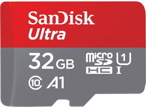 Sandisk Ultra microSDHC 32GB Class 10 U1 A1 UHS-I με αντάπτορα - Image 3
