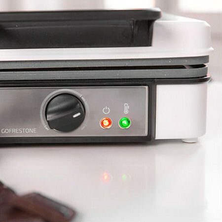 Cecotec Fun Gofrestone 4 Βαφλιέρα 4 Θέσεων σε Ορθογώνιο Σχήμα 1200W Inox - Image 3