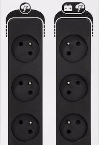 Alternative view of Eaton 3S550F UPS Off-Line 550VA 330W με 6 Schuko Πρίζες