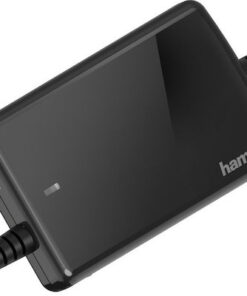 Alternative view of HAMA Slim & Light Universal Car Notebook Power Supply Unit, 15 - 19 V/70W Universal Φορτιστής Laptop 70W 19V 4.5A με Αντάπτορα Τροφοδοσίας και με σετ βυσμάτων (00200008)