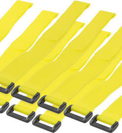 LogiLink Velcro Δεματικά Καλωδίων 300x20mm Κίτρινο 10τμχ KAB0015
