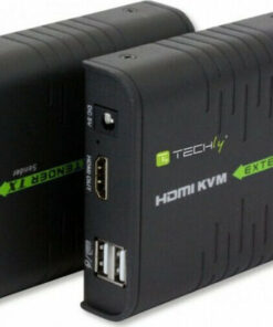 Techly Επέκταση HDMI και KVM