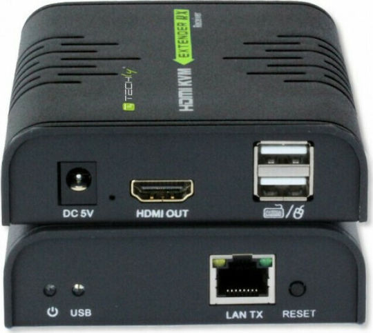 Techly Επέκταση HDMI και KVM - Image 3