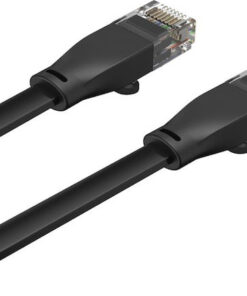 Alternative view of Unitek Flat U/UTP Cat.6 Καλώδιο Δικτύου Ethernet 1m Μαύρο 1τμχ C1809GBK