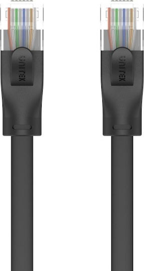 Unitek Flat U/UTP Cat.6 Καλώδιο Δικτύου Ethernet 1m Μαύρο 1τμχ C1809GBK - Image 3